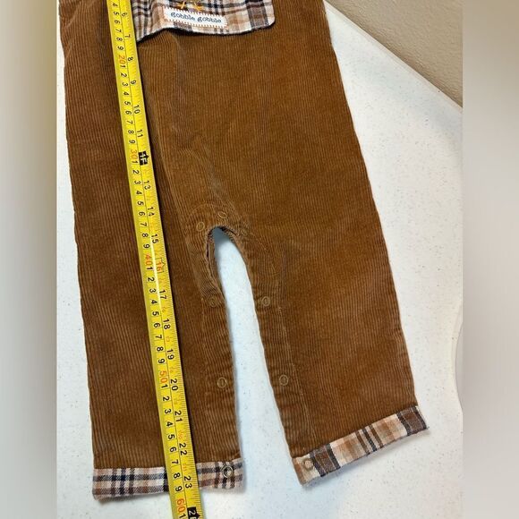 Mud Pie Brown Plaid Turkey One Piece - Picture 10 of 10